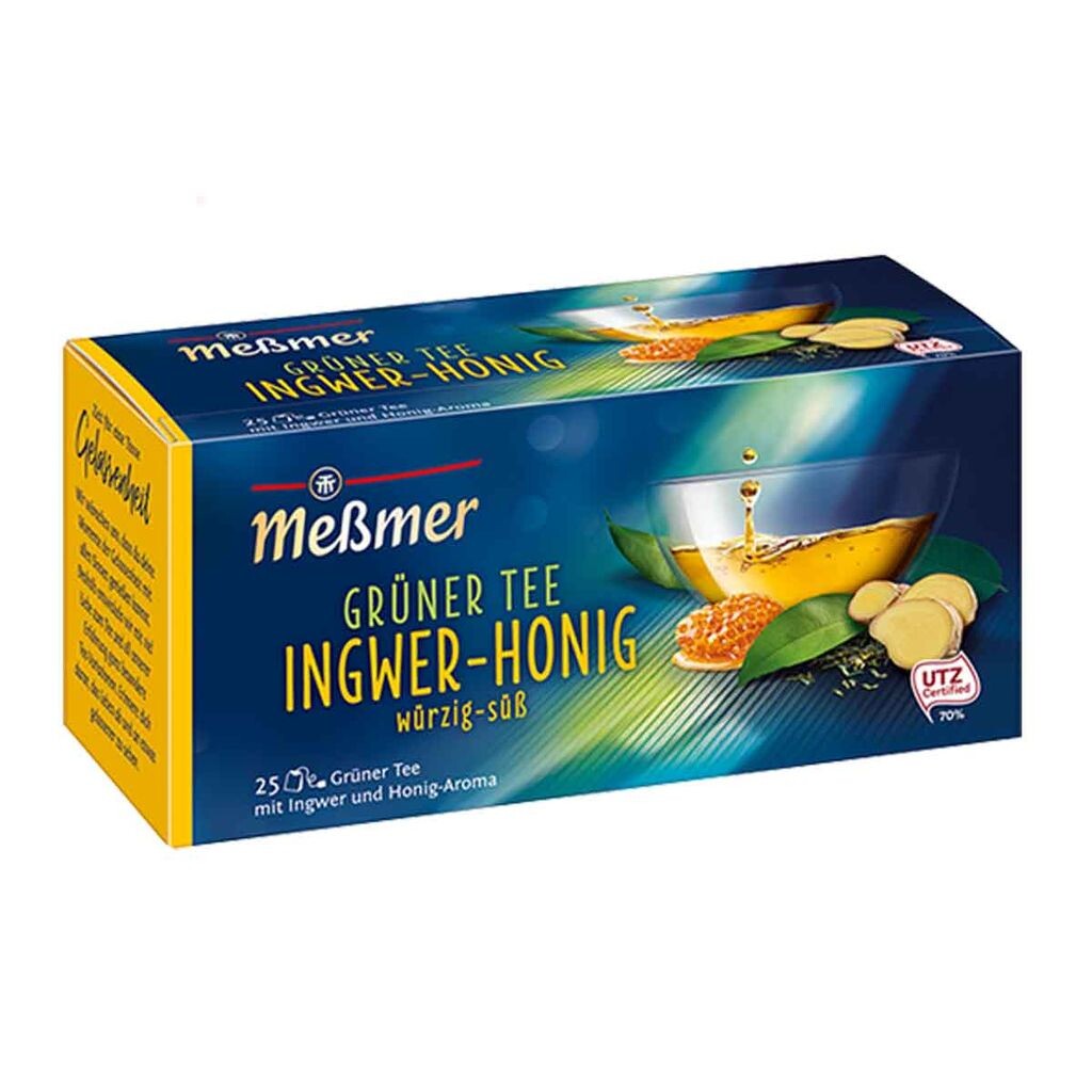 

Чай Meßmer Green Tea Ginger Honey со вкусом имбирного меда 43г