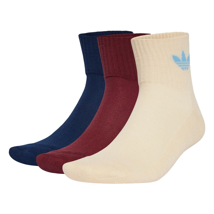 

Носки ADIDAS ORIGINALS Socks, бежевый/темно-синий/карминно-красный