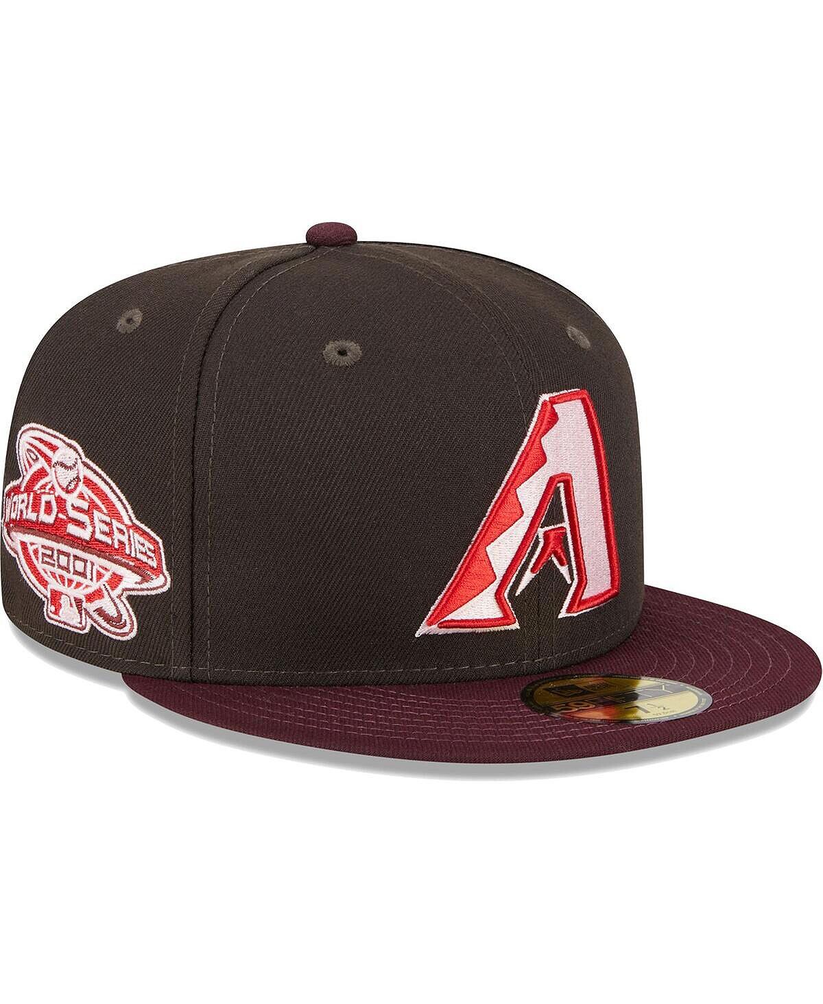 

Мужская коричнево-бордовая шляпа Arizona Diamondbacks Chocolate Strawberry 59FIFTY New Era