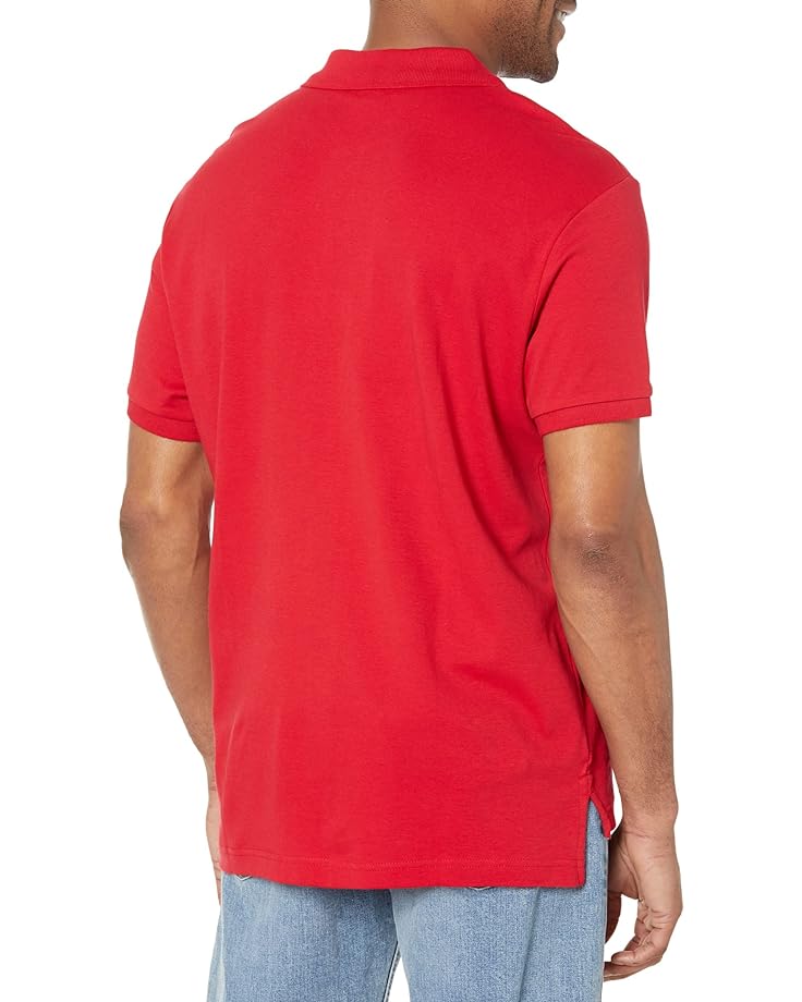 

Поло U.S. POLO ASSN. Slim Fit Interlock Polo, цвет Engine Red