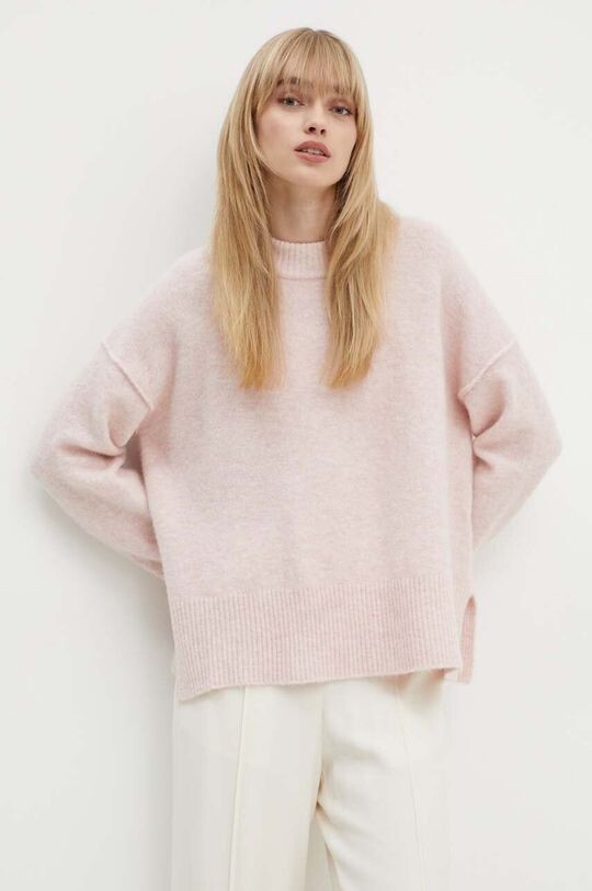 

Шерстяной свитер Josie - Cozy Days RD Day Birger et Mikkelsen, розовый