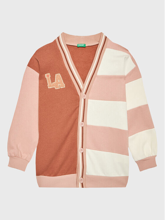 

Толстовка свободного кроя United Colors Of Benetton, розовый