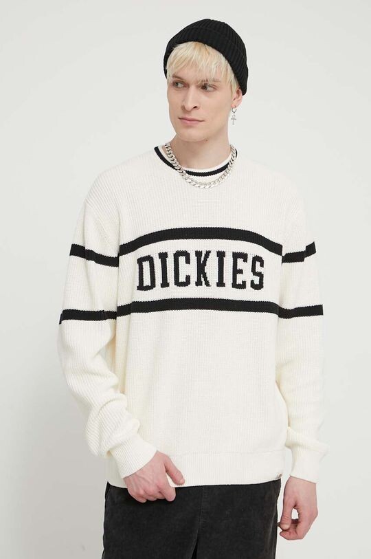 

MELVERN хлопковый свитер Dickies, бежевый