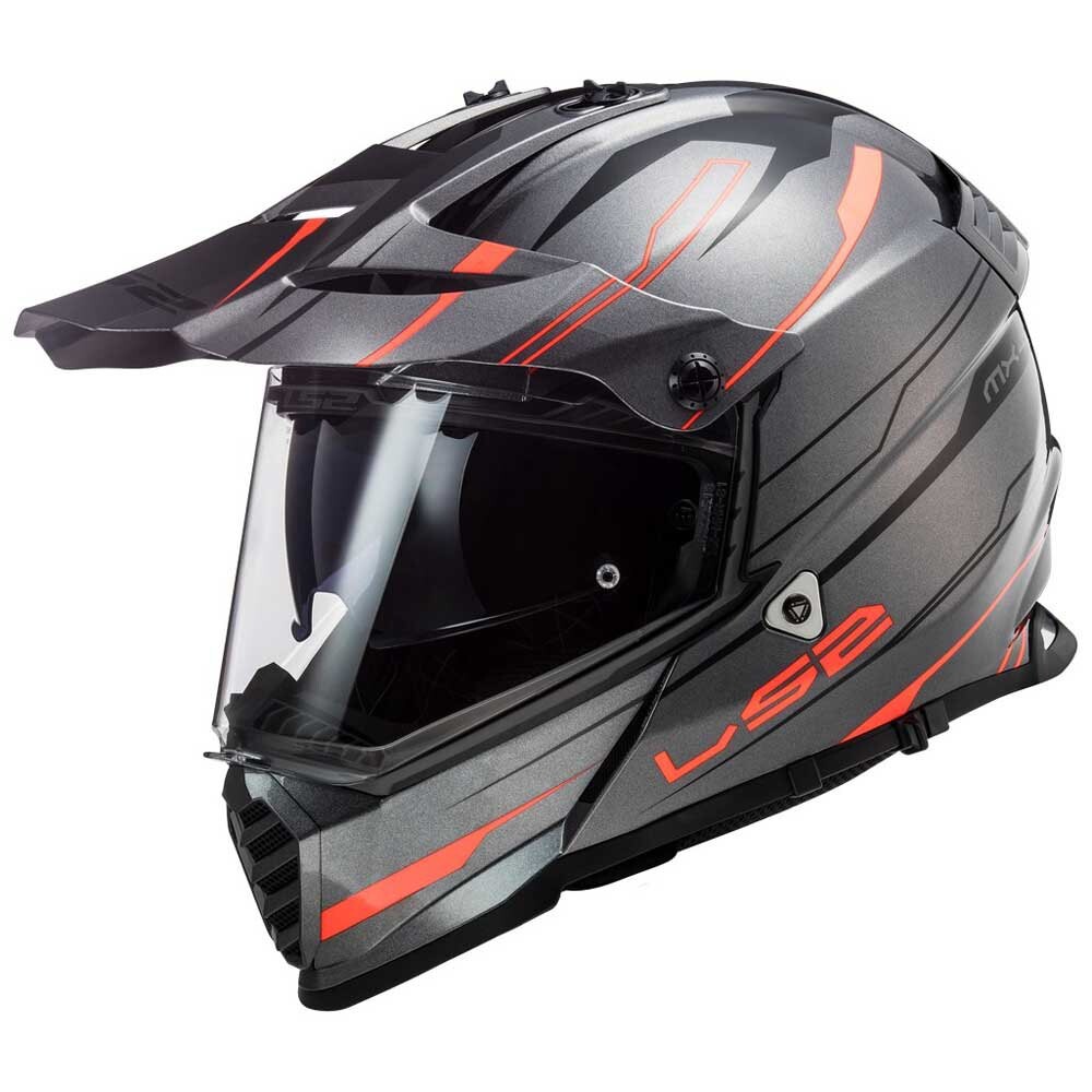 

Шлем для бездорожья LS2 MX436 Pioneer Evo, черный