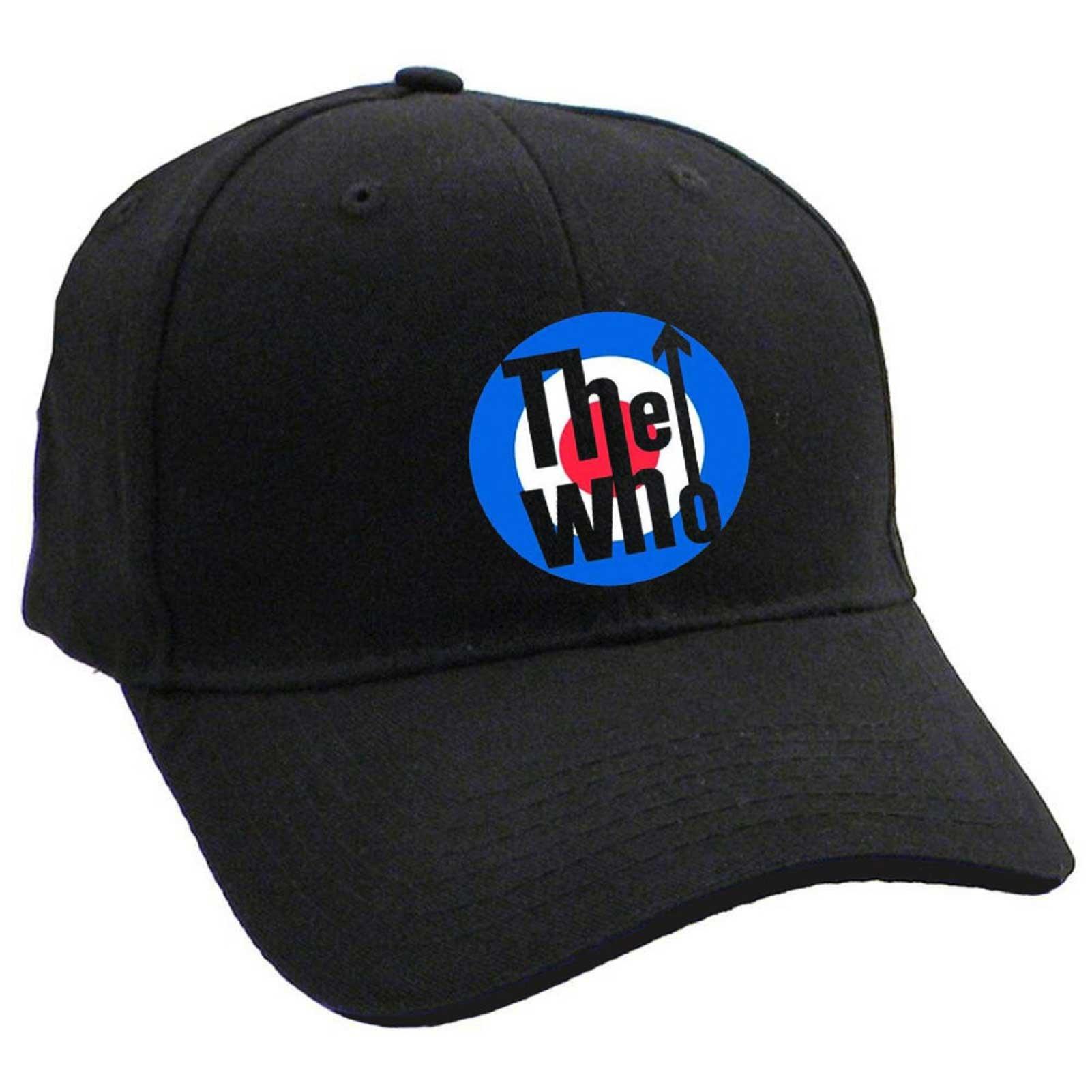цена Классический мод. Бейсбольная кепка с логотипом Target Band и ремешком на спине. Who, черный