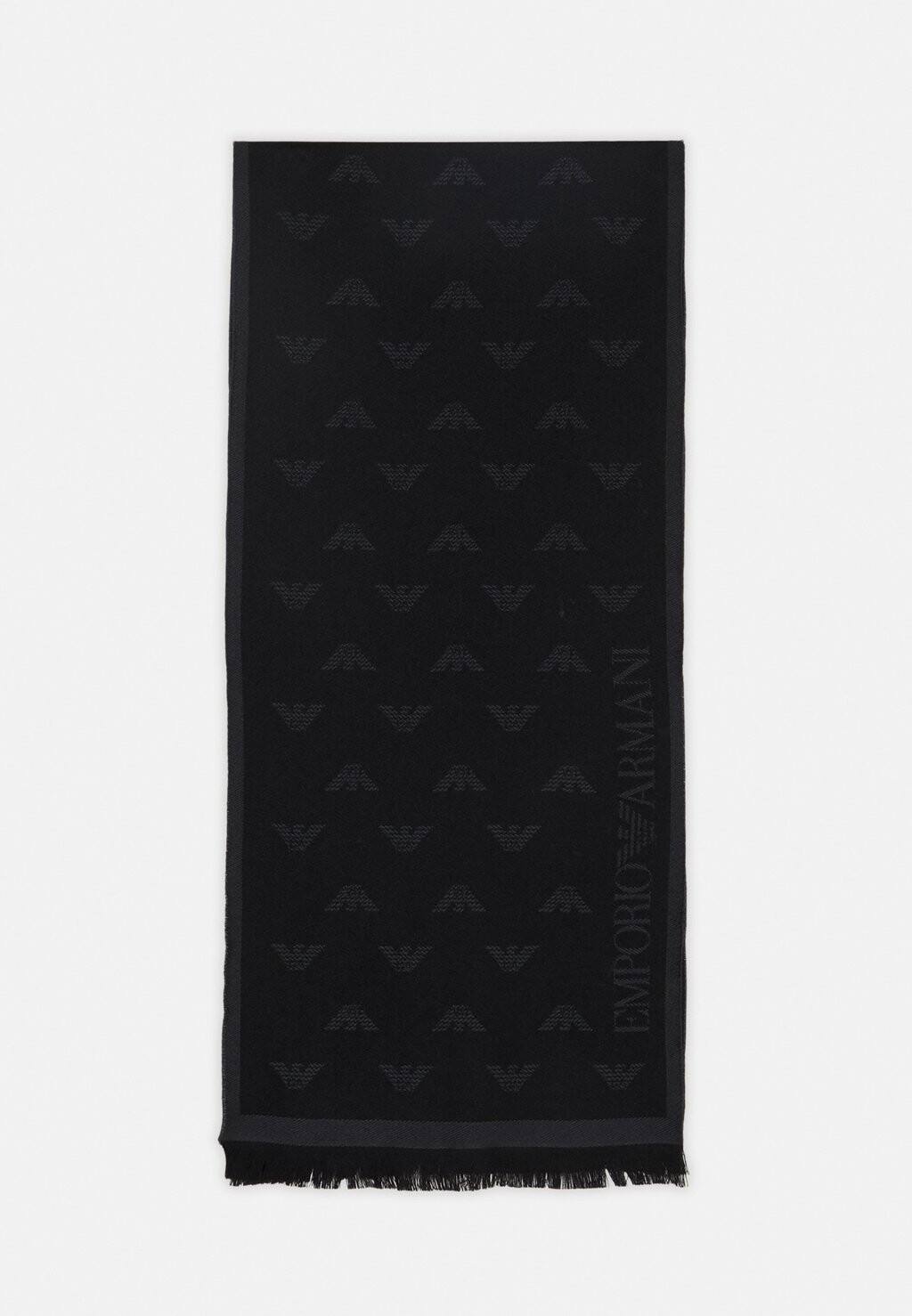 Шарф Sciarpa Unisex Emporio Armani, черный