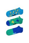Носки 3-PACK BANANA Happy Socks, мультиколор носки happy socks 3 шт цвет elton john 3 pack