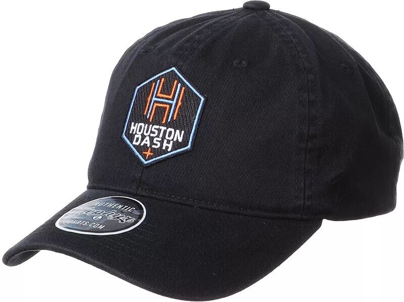 

Черная регулируемая шапка Zephyr Houston Dash Team