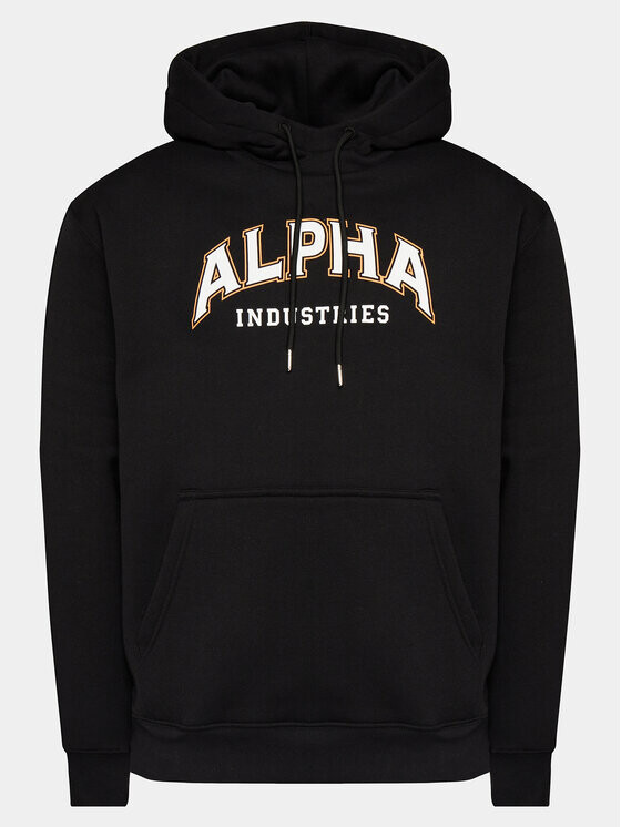 

Толстовка обычного кроя Alpha Industries, черный