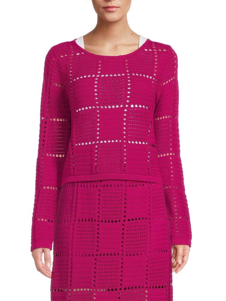 

Топ крючком Ultra Pink, цвет Hot Pink