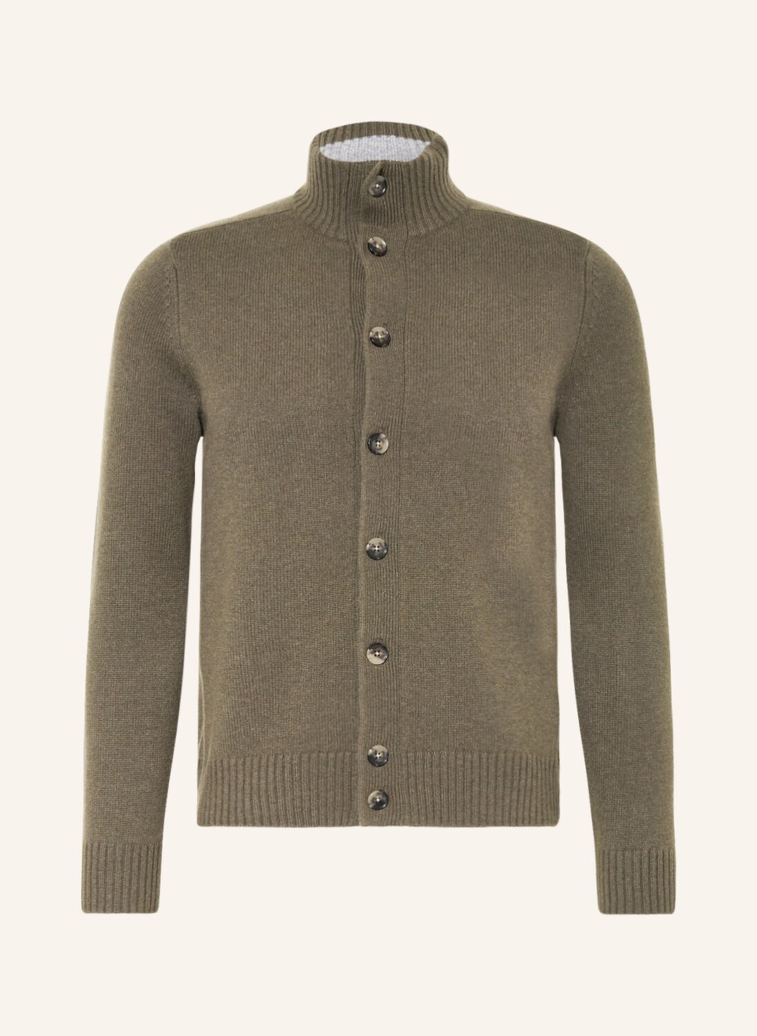 

Кардиган STROKESMAN'S aus Cashmere, оливковый, Зеленый