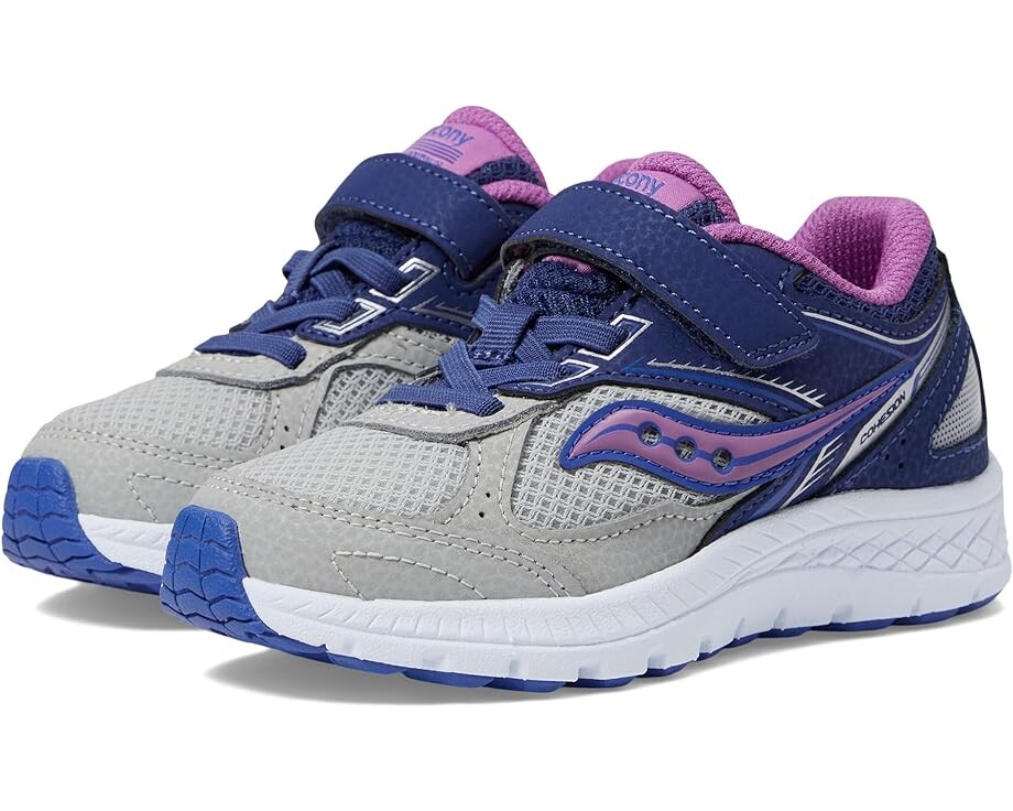 

Кроссовки Saucony Cohesion 14 A/C, цвет Navy/Grey/Grape