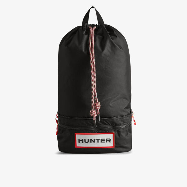 

Двусторонний дорожный рюкзак из переработанного нейлона Hunter, черный