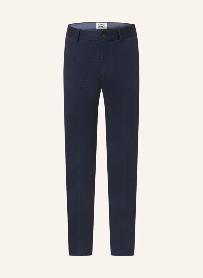 

Брюки из джерси очень узкого кроя Scotch & Soda, синий