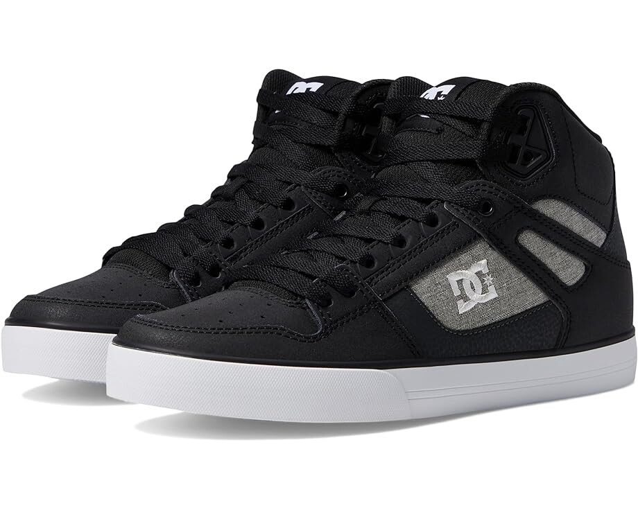 

Кроссовки DC Pure High-Top WC, цвет Black/White/Armor
