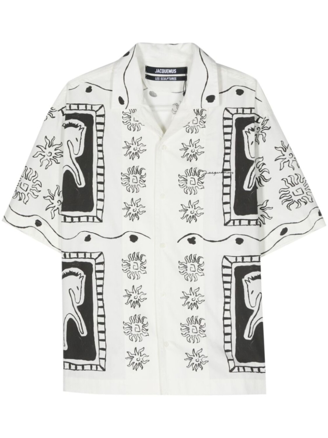 

Jacquemus рубашка La Chemise Jean, белый