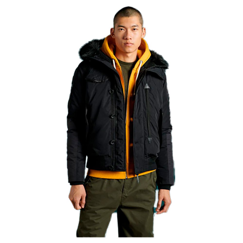 

Куртка Superdry Chinook Rescue Bomber, черный