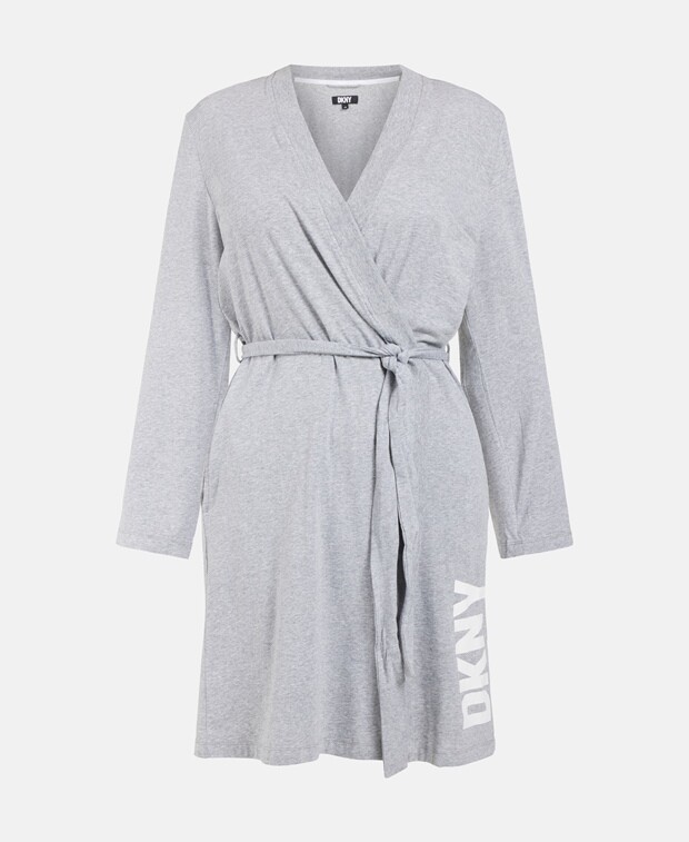 

Халат DKNY, светло-серый