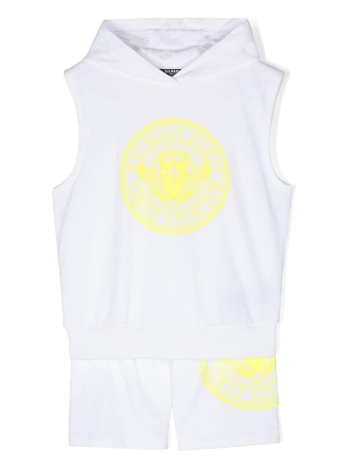 

Balmain Kids спортивный костюм с логотипом, белый