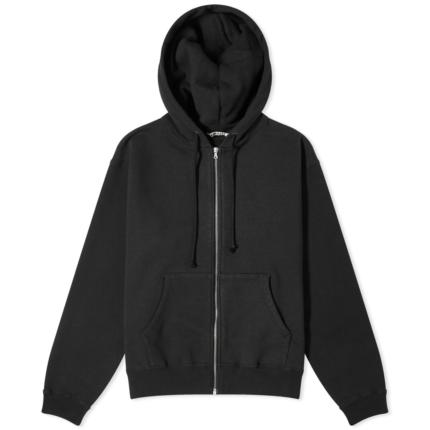 

Худи Auralee Heavy Sweat Zip Hoody, черный