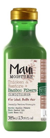 Кондиционер с бамбуковыми волокнами кондиционер для слабых и ломких волос с бамбуком Maui Moisture Thicken & Restoration +