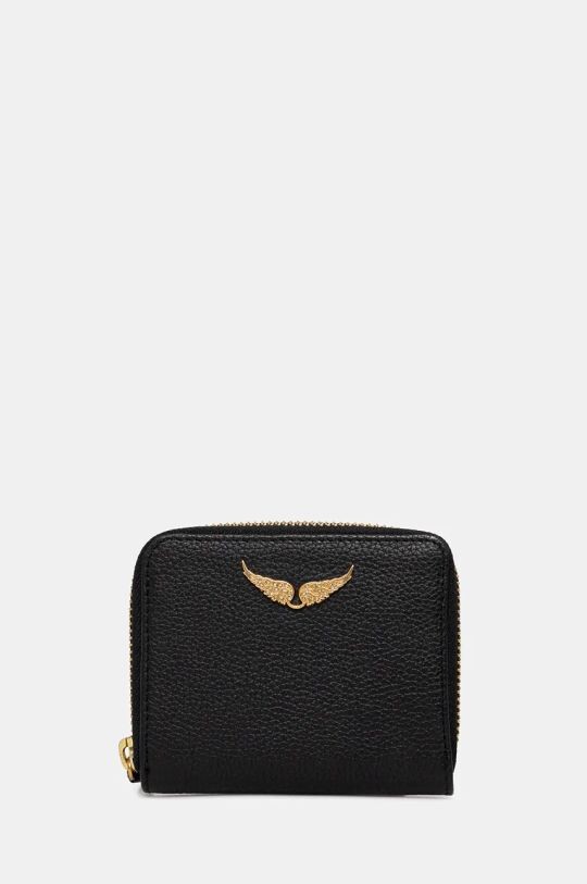 

Кожаный кошелек Zadig&Voltaire, черный