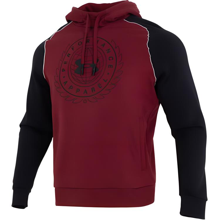 

Мужская толстовка Under Armour, цвет Burgundy