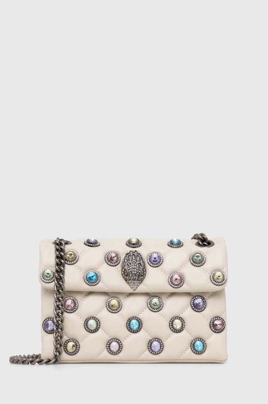 

Кожаная сумочка Kurt Geiger London, бежевый