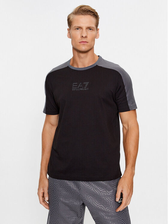 

Футболка стандартного кроя Ea7 Emporio Armani, черный