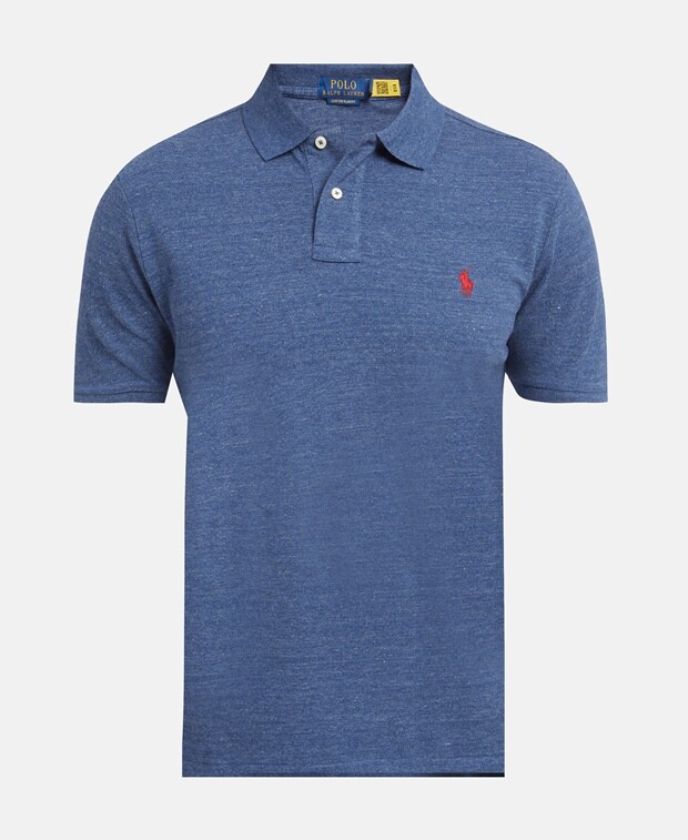 

Рубашка-поло из пике Polo Ralph Lauren, цвет Slate Blue