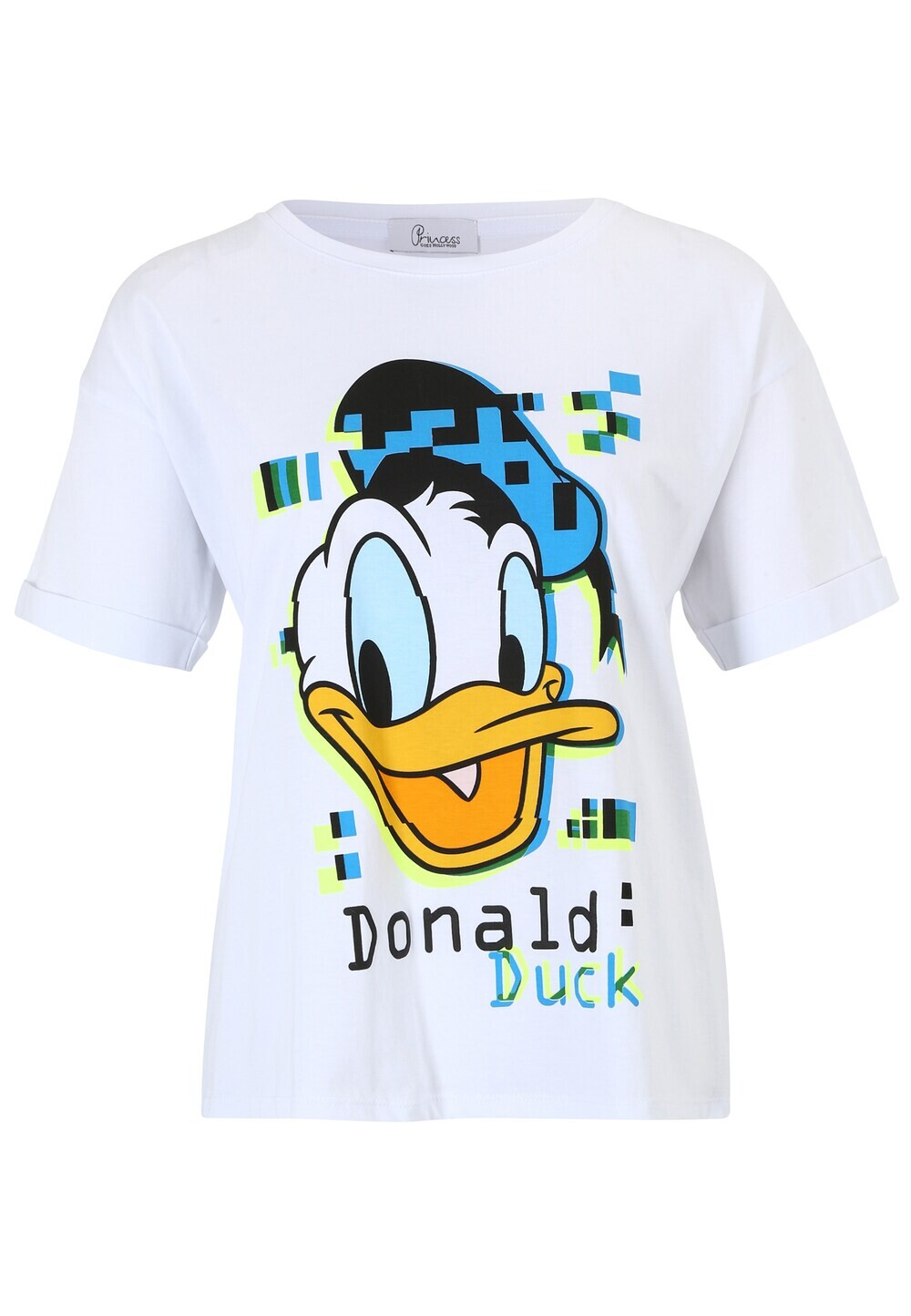

Рубашка PRINCESS GOES HOLLYWOOD Donald Duck, белый