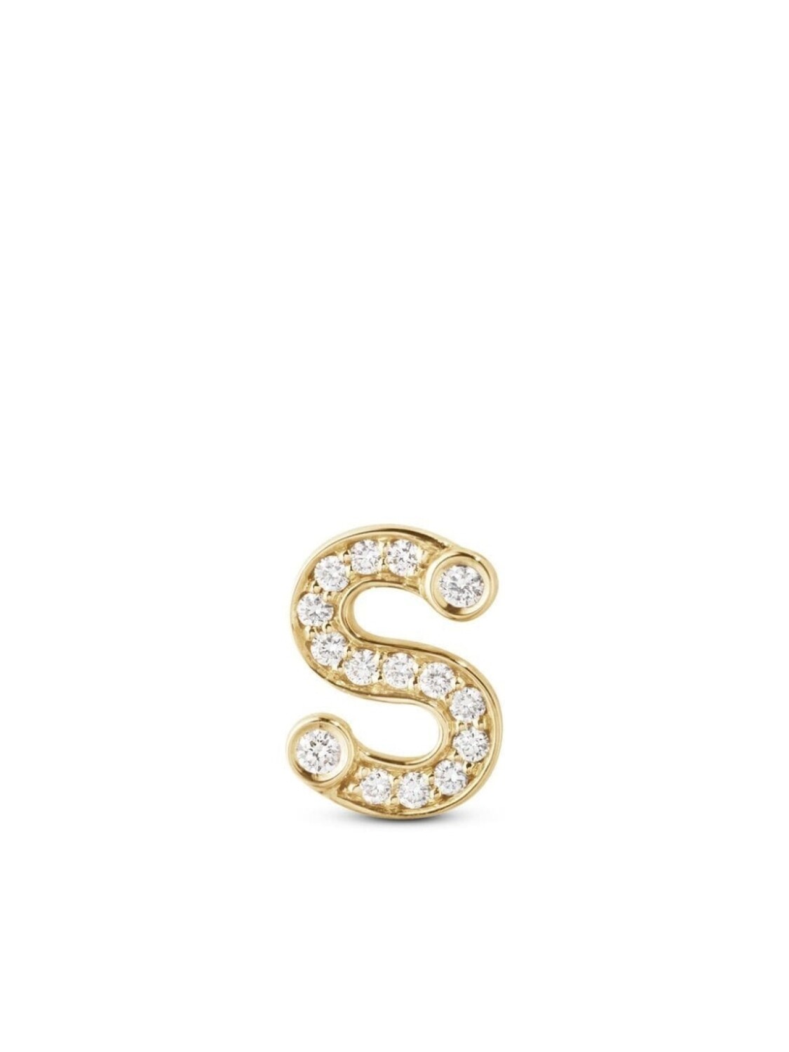 

Серьга-гвоздик Petite S из желтого золота Sophie Bille Brahe, золотой