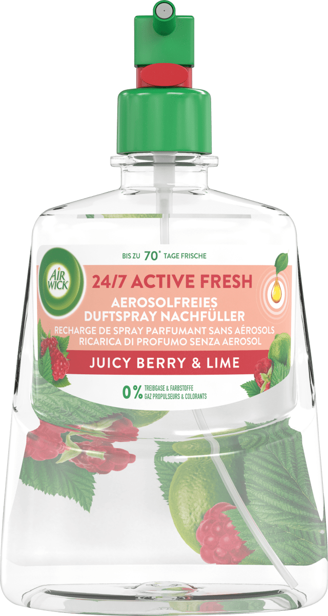 Освежитель воздуха Active Fresh Juicy Berry Запасной пакет Lime 228 мл. AirWick