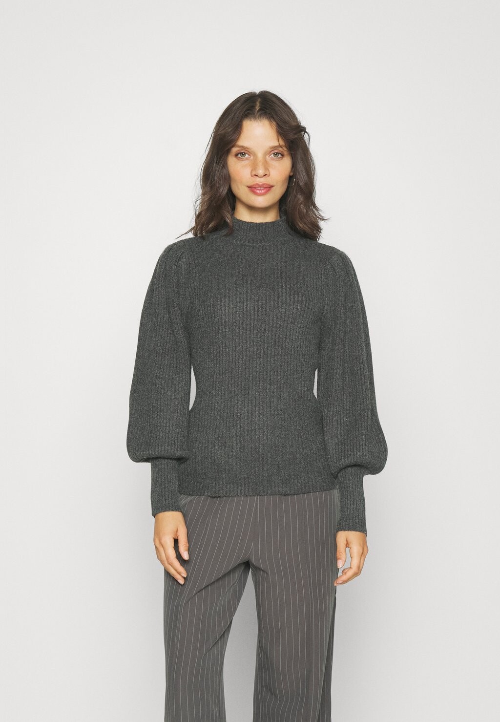 

Свитшот ONLY Petite ОНЛКАТИЯ, цвет dark grey melange