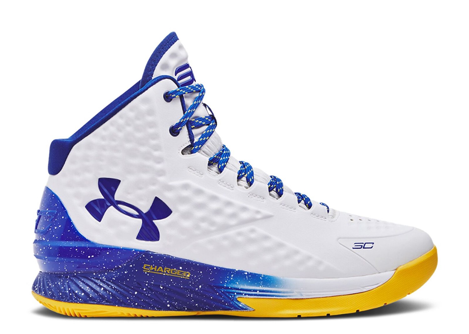 

Кроссовки Under Armour Curry 1 Retro 'Dub Nation' 2023, белый