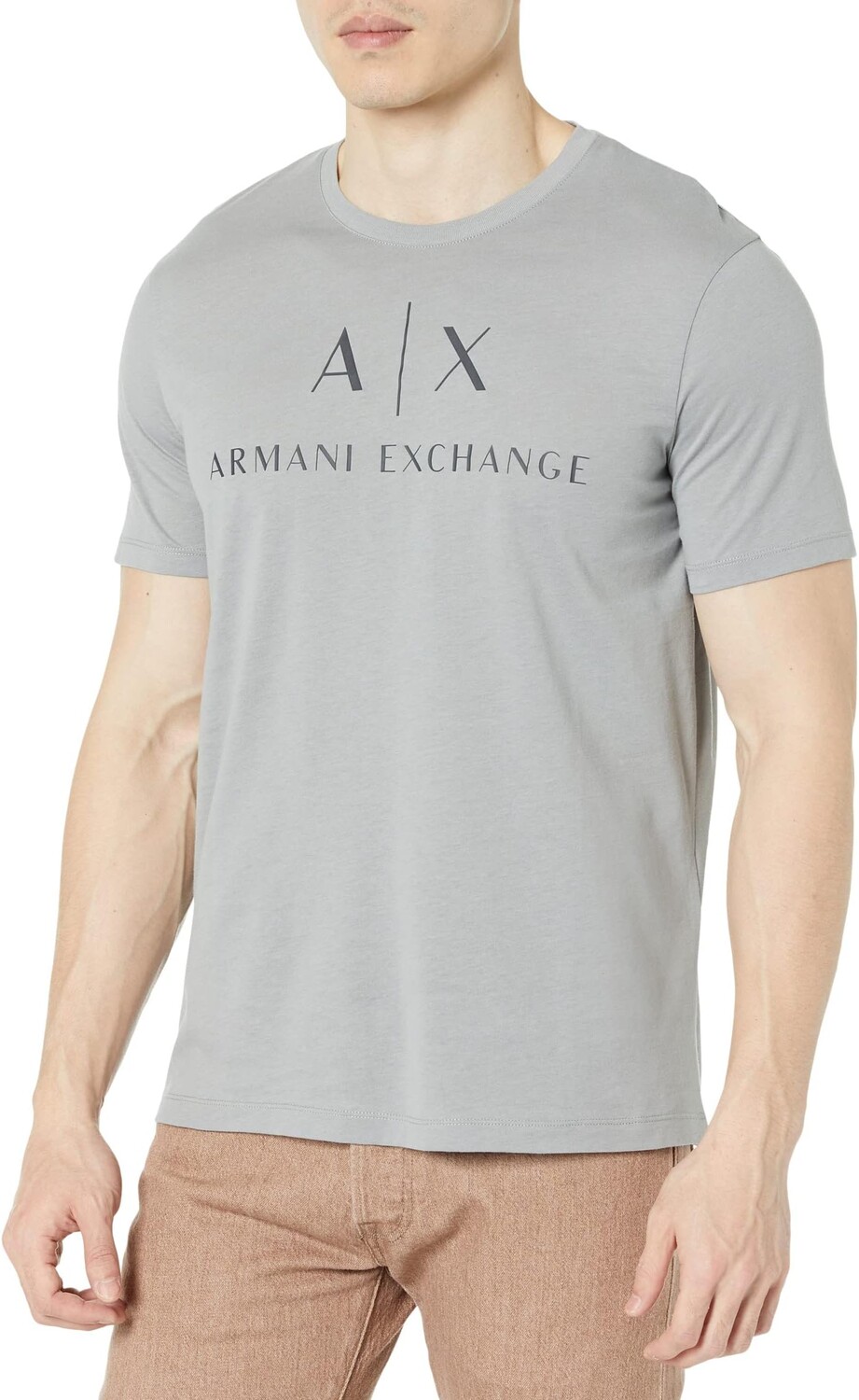 

Футболка с логотипом Armani Exchange, цвет Zinc