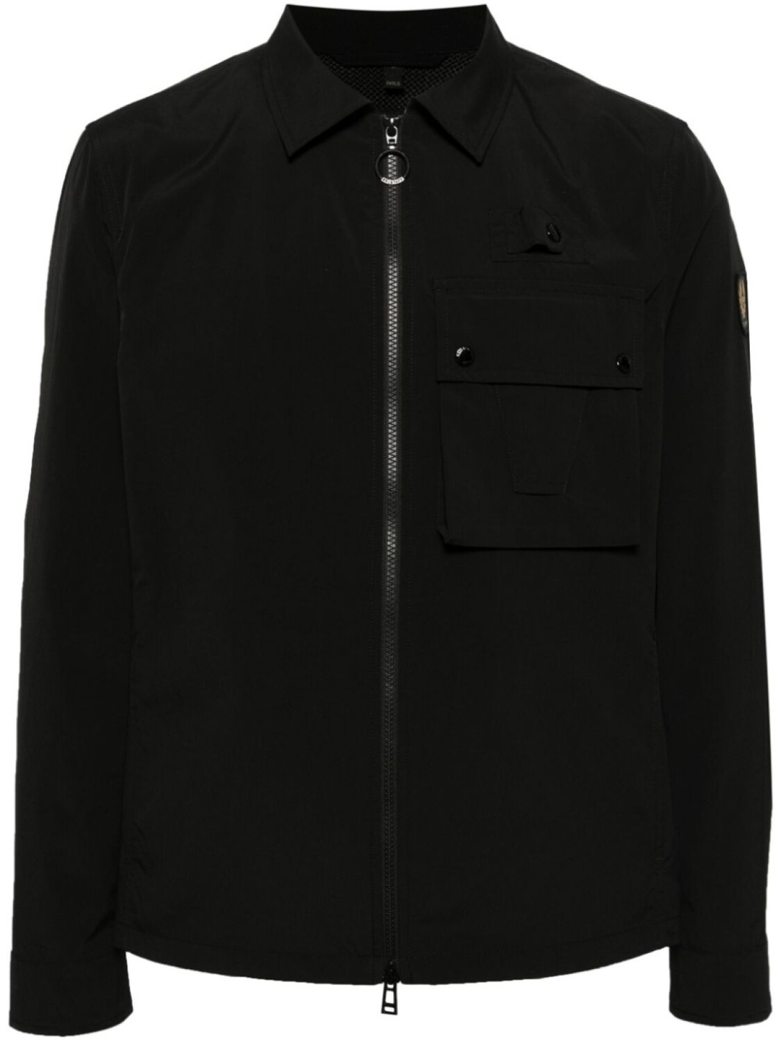 

Куртка-рубашка Castmaster на молнии Belstaff, черный