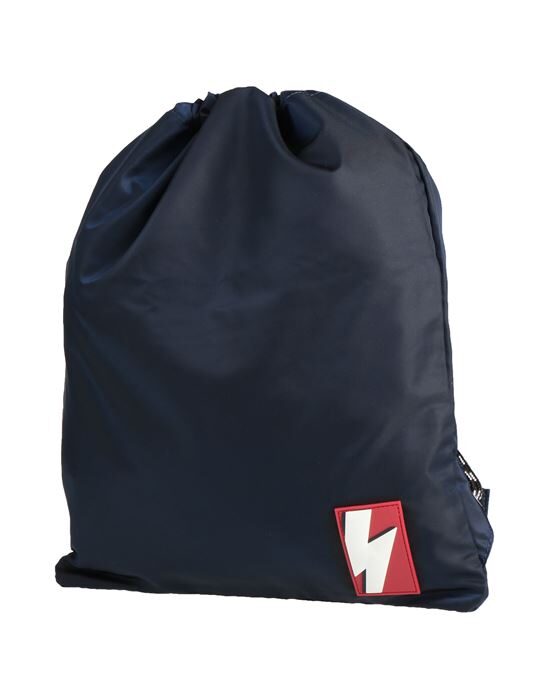 Рюкзак NEIL BARRETT, темно-синий рюкзак на шнурке uniqlo черный