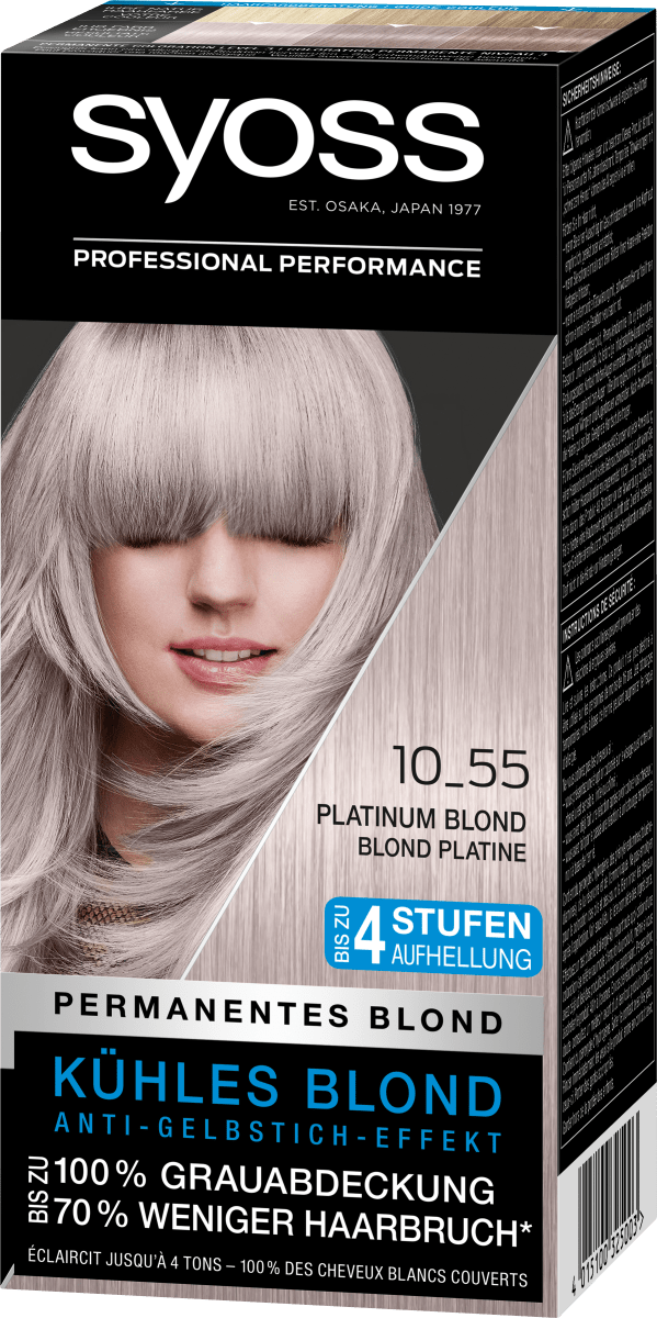 Осветлитель для волос Cool Blonde 10_55 Платиновый блондин 1 шт. Syoss