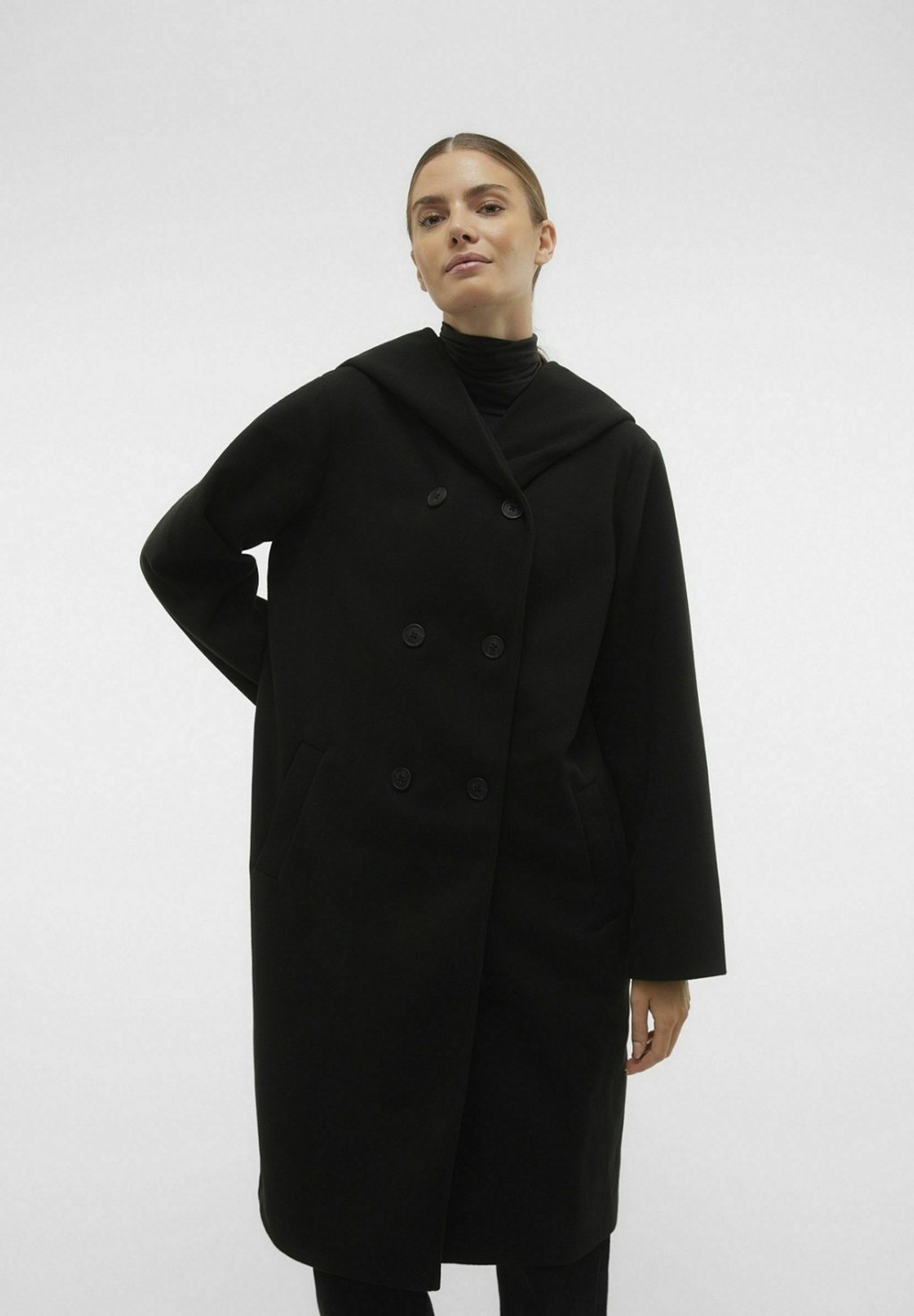 цена Классическое пальто Vero Moda, черный