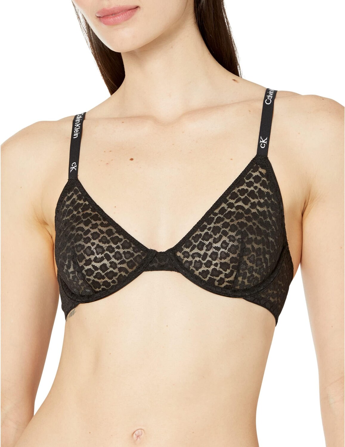 

Демисезонное платье 1996 года с кружевом и без подкладки Calvin Klein Underwear, черный
