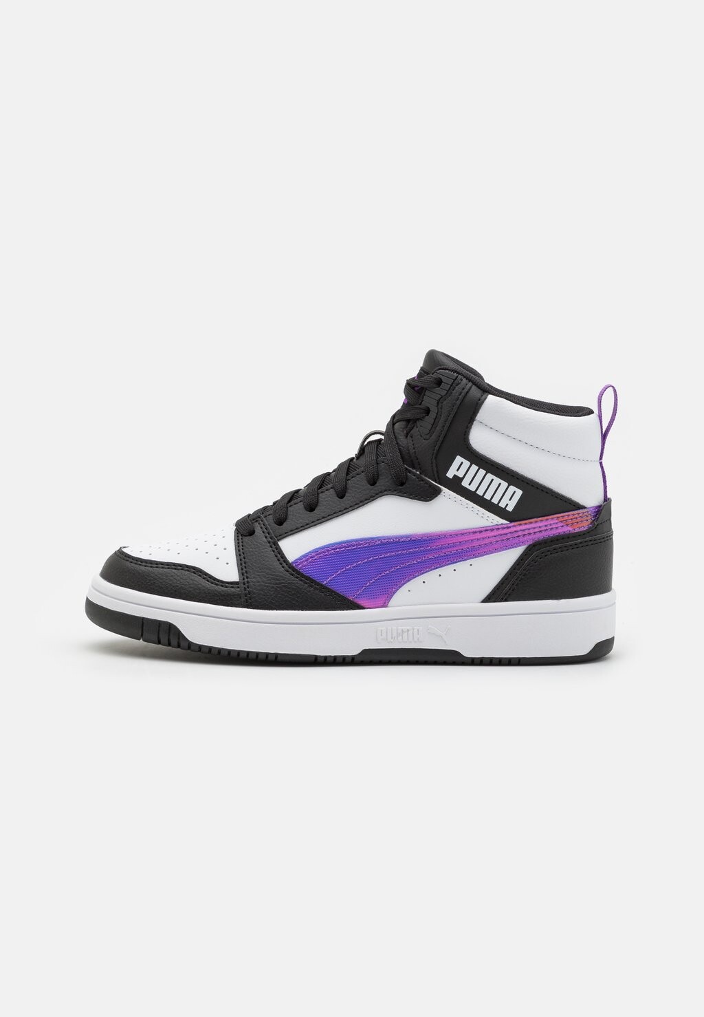 Высокие кеды Rebound V6 Mid Deep Dive Jr Unisex Puma, цвет white/ultraviolet/black