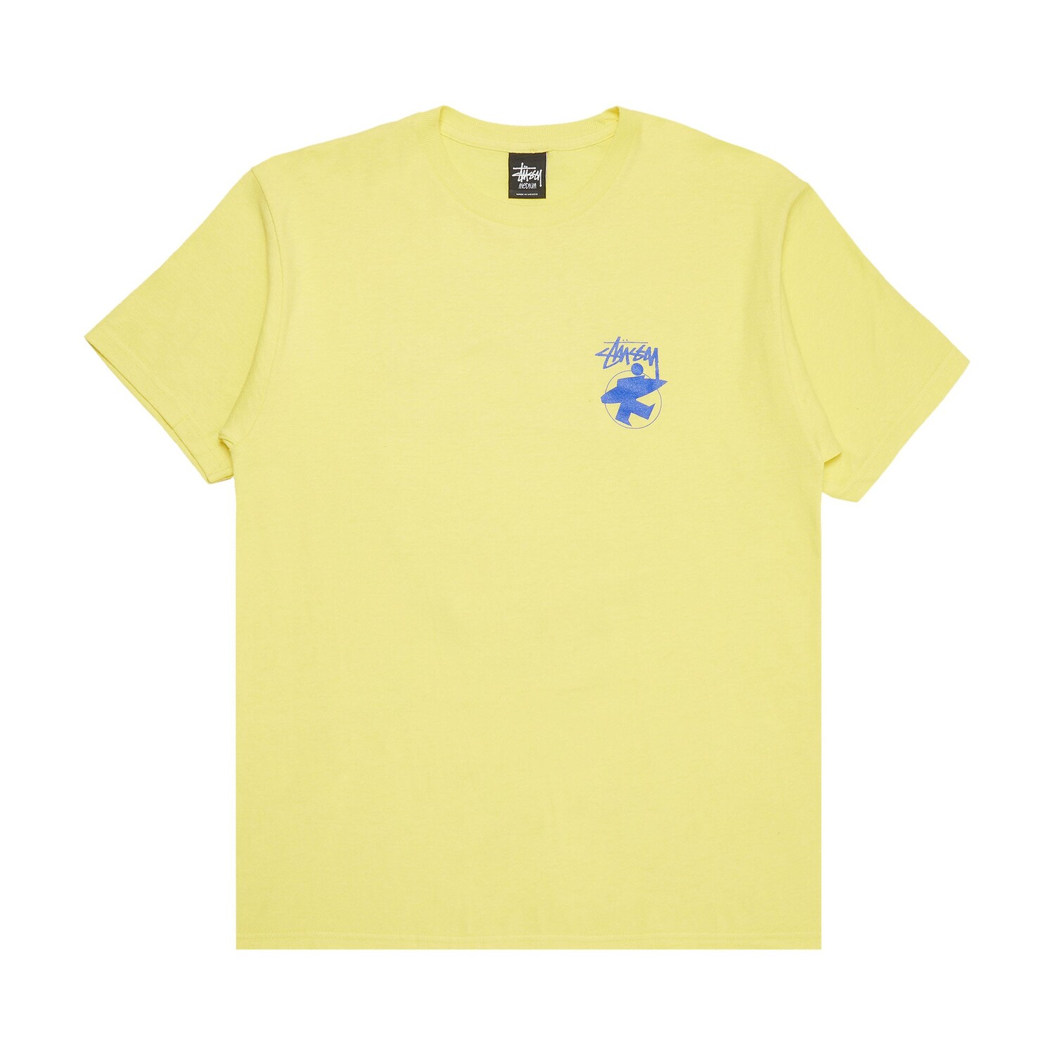 

Футболка Stussy Surfman Fade, Желтая
