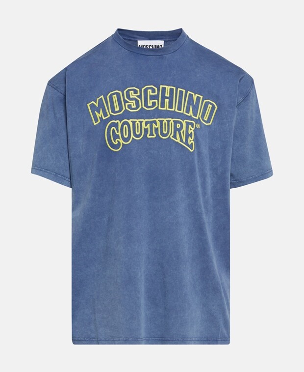 

Футболка Moschino, цвет Slate Blue