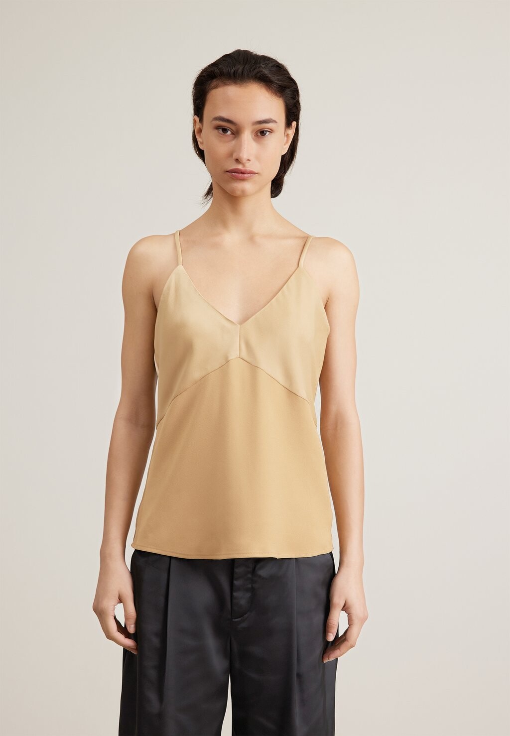 

Топ MATTE & SHINE TANK DKNY, цвет pecan