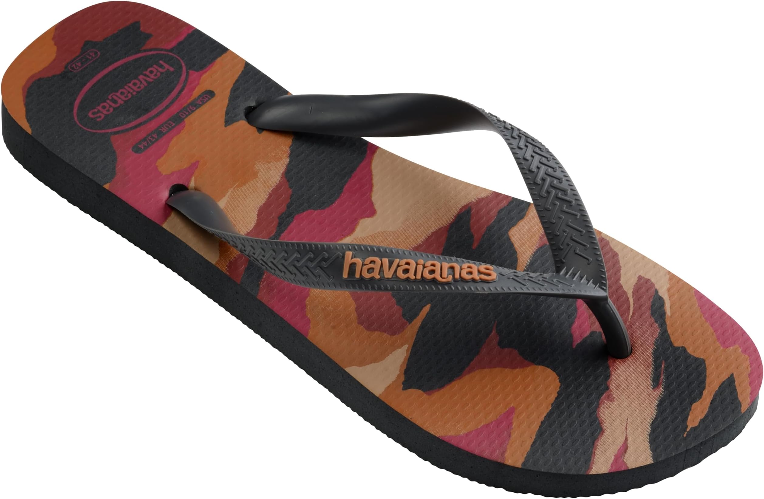 цена Шлепанцы Top Camo Flip Flop Sandal Havaianas, цвет New Graphite 1