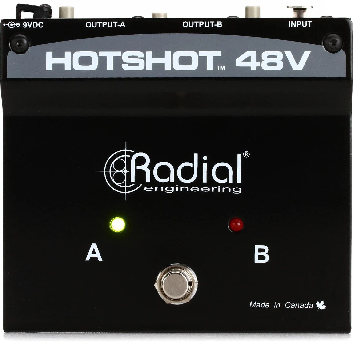 

Радиальный переключатель конденсаторного микрофона HotShot 48 В