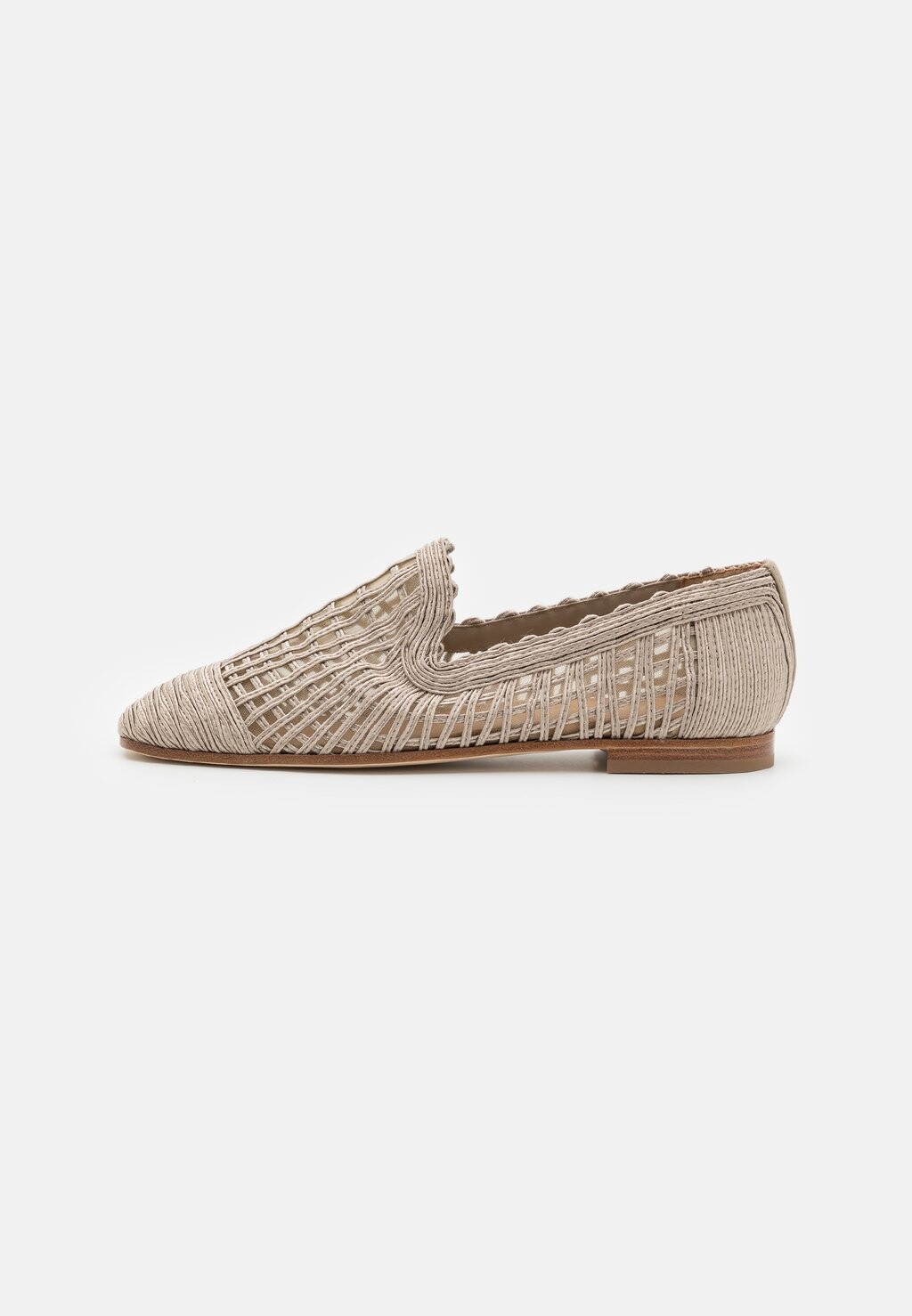 

Туфли без шнурков Shoes Emporio Armani, цвет cappuccino
