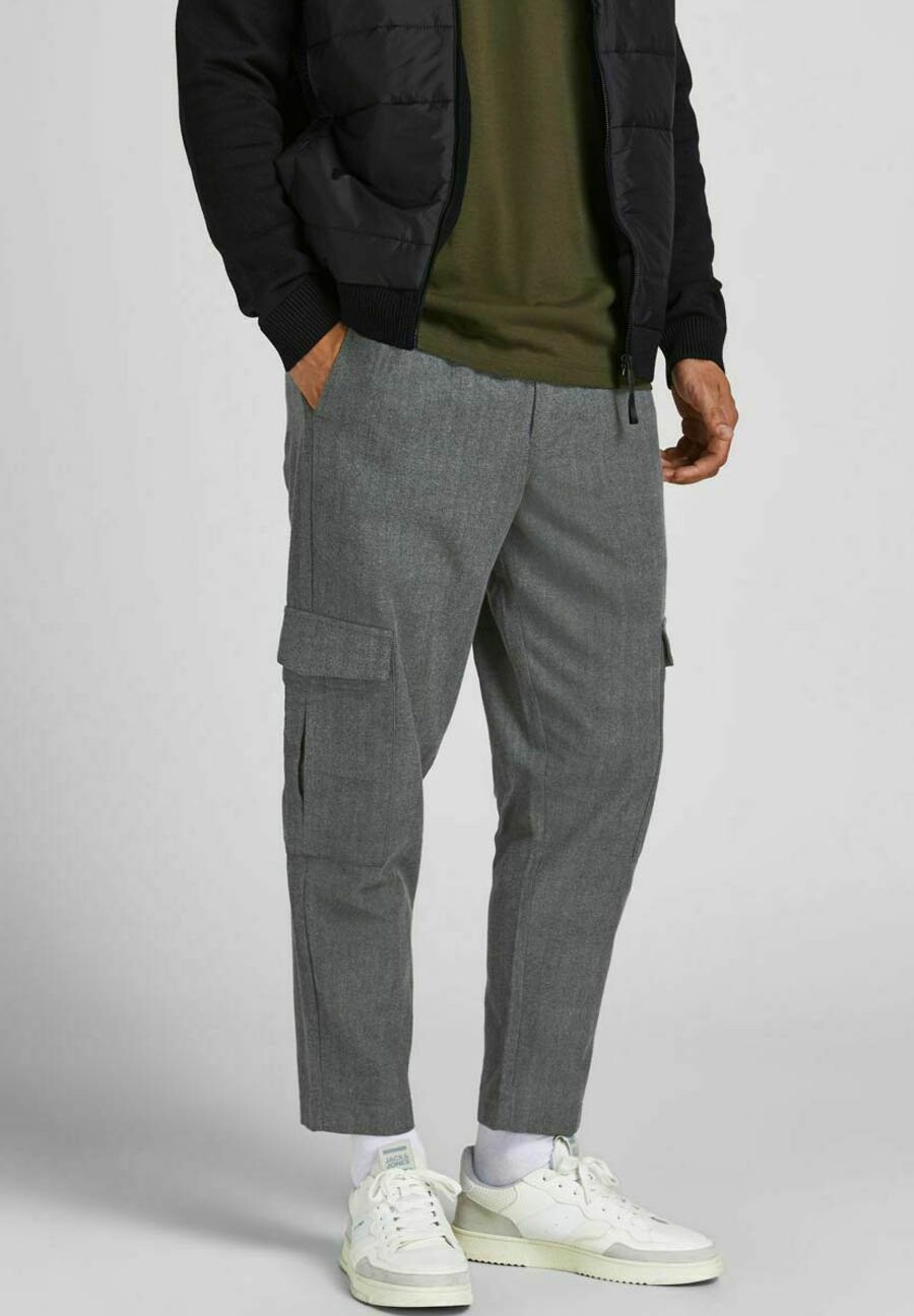 

Брюки карго Jack & Jones, темно-серые, Серый