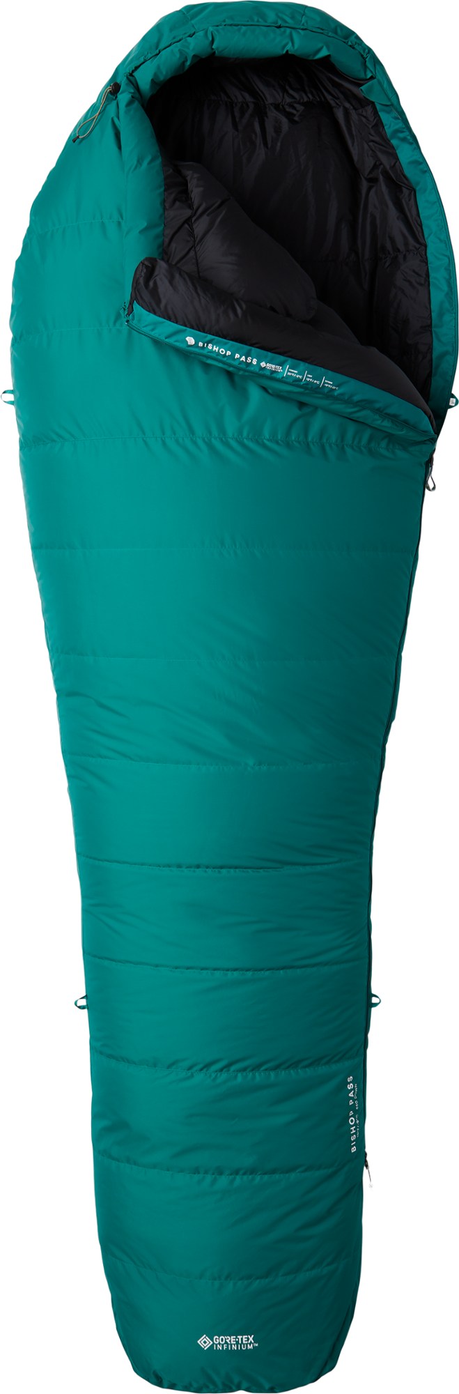 цена Спальный мешок Bishop Pass GORE-TEX 15 Mountain Hardwear, зеленый